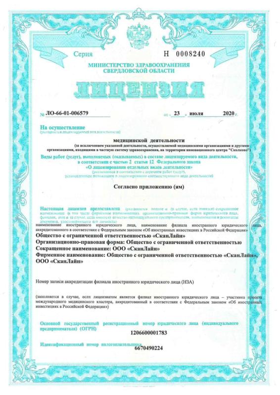 Лицензия на осуществление медицинской деятельности (3 страница)